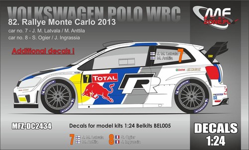 Polo wrc 81st rallye - 1/24,